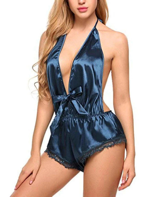 Women’s Deep V Adjustable Bodysuit Lingerie - Zara Apparel