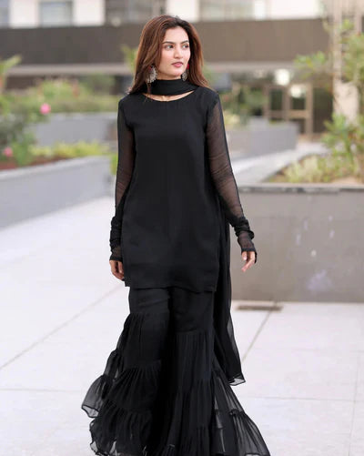 Hira Faisal Signature Garara Style – 3 Pieces - Zara Apparel